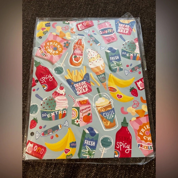 NWT (6) 2 pocket portfolio folders - Picture 4 of 5
